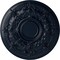 Ekena Millwork Darnay Ceiling Medallion (Fits Canopies up to 7 1/4"), Hand-Painted Midnight Dream, 29 1/4"OD x 2"P CM29DAMDF - alternate 1